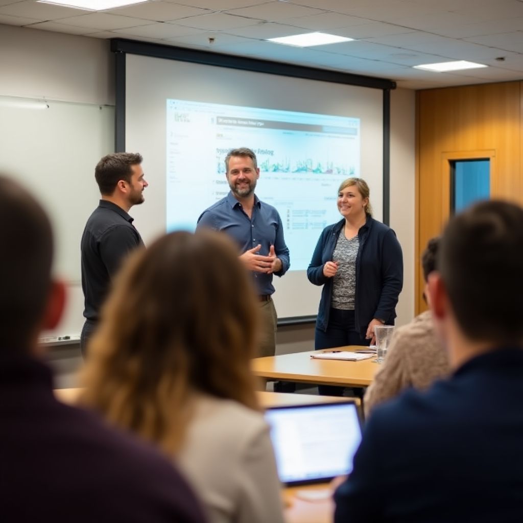 Ein interaktiver Workshop in Aktion