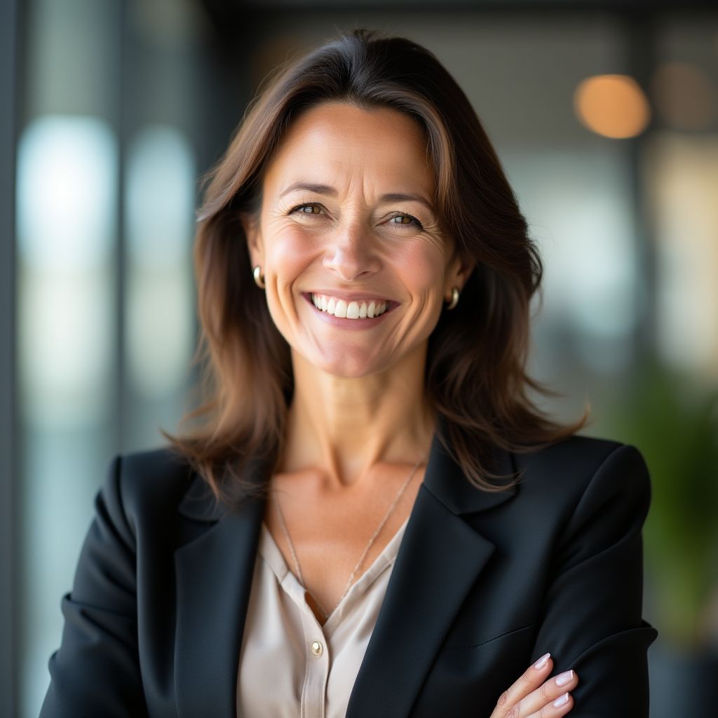 Porträt von Dr. Helena Voss, CEO